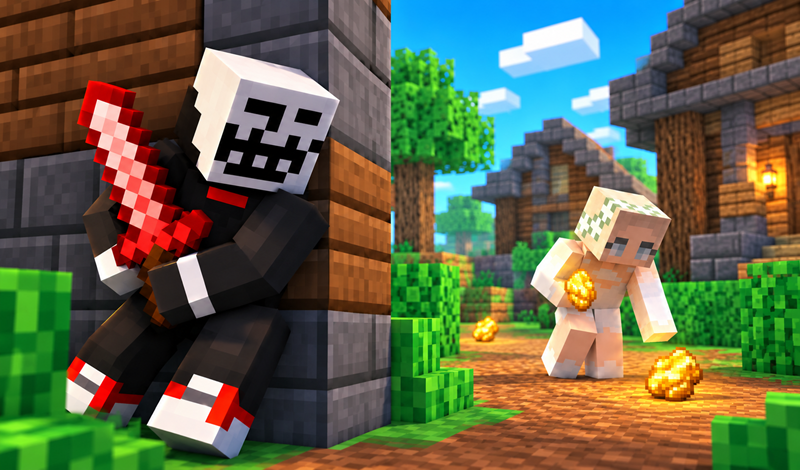 BlockWorld: Who's the Killer? game cover