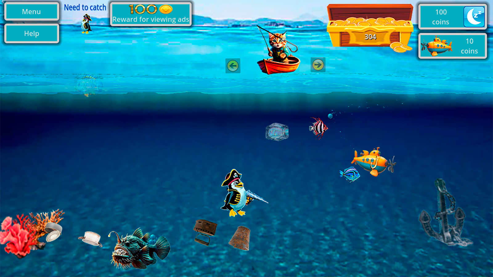 The Angler Kitten — screenshot 1
