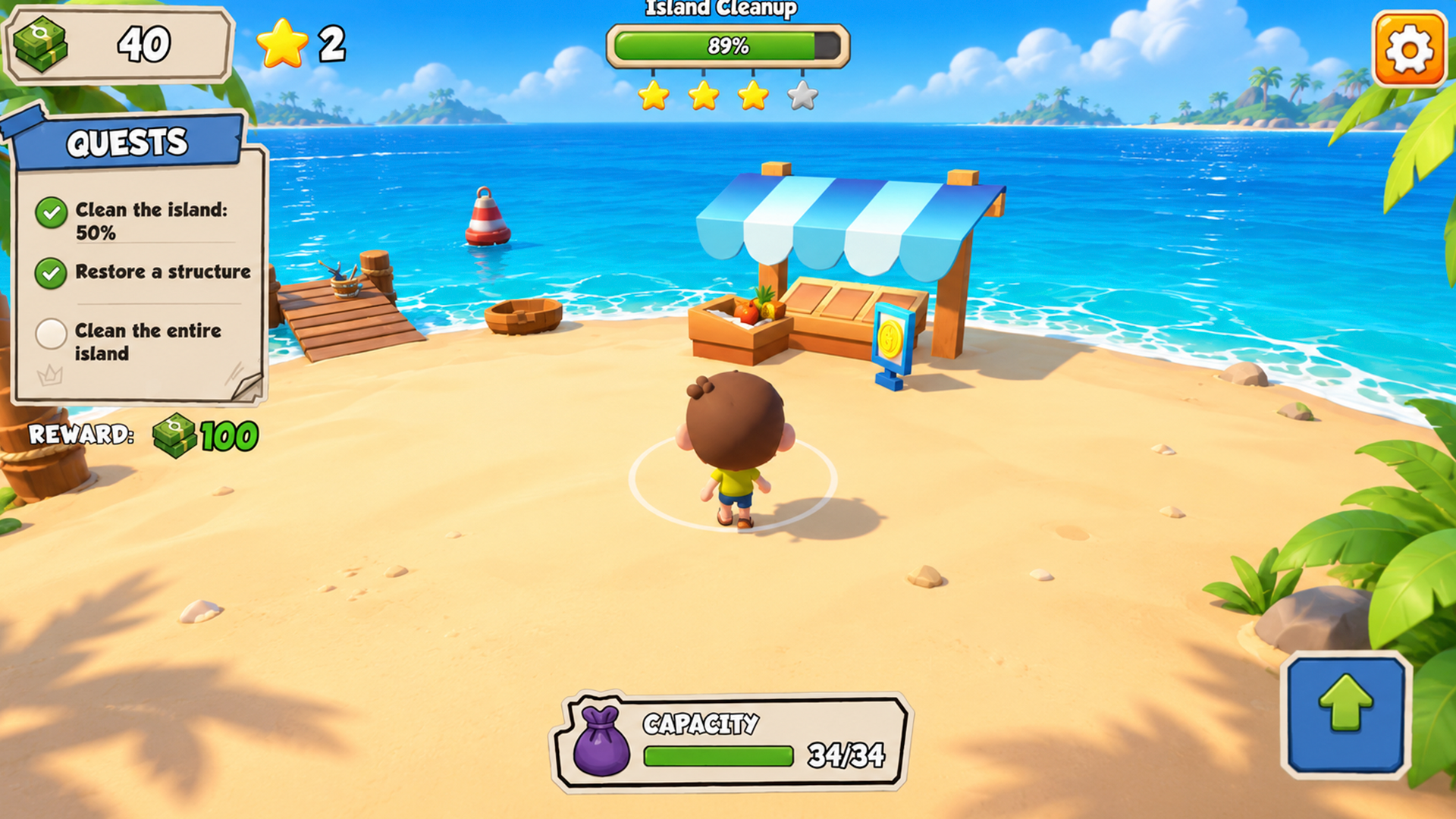 Cleaning Simulator: Clean the Island screenshot 3