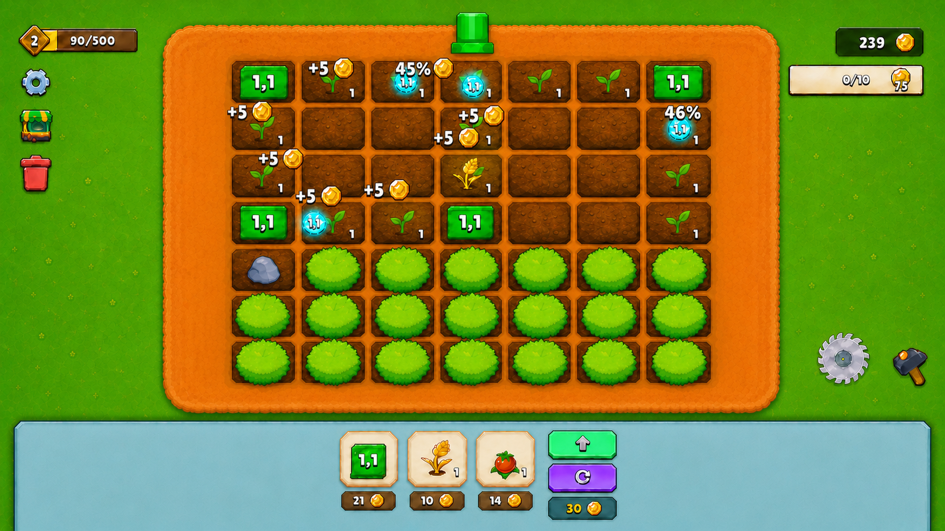 Ферма слияний: Урожай 2D — screenshot 6