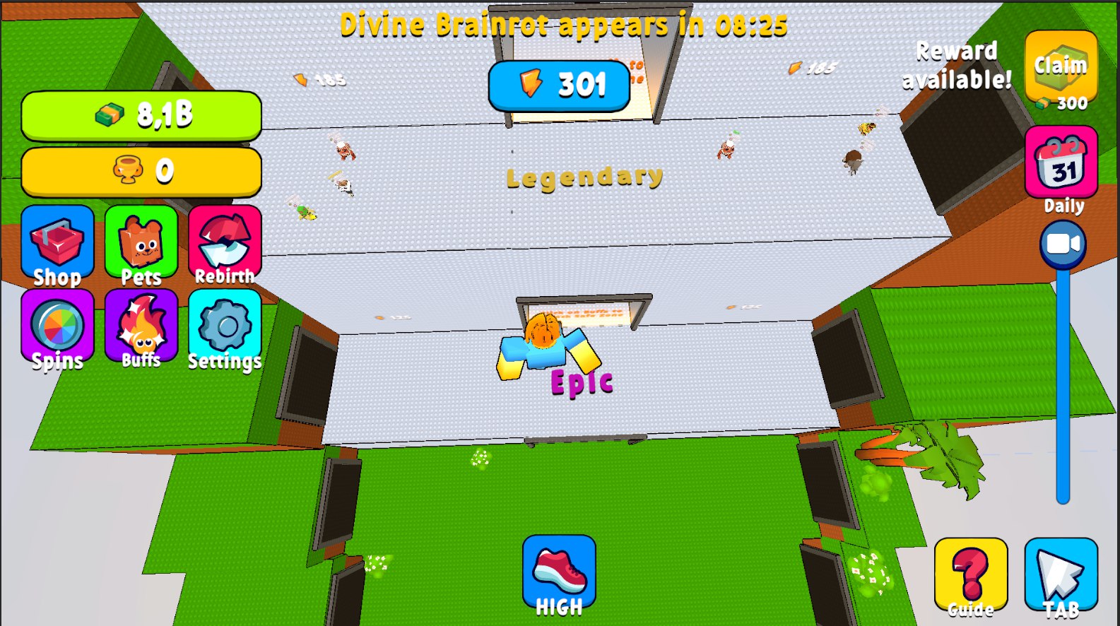 Jump to catch Brainrots Obby! — screenshot 5