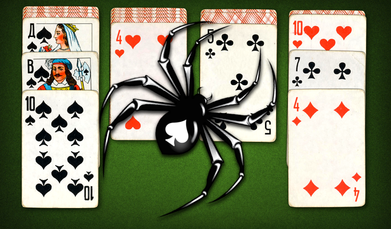 Spider: solitaire online game cover