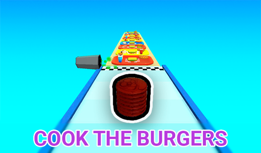 Cook the burgers!