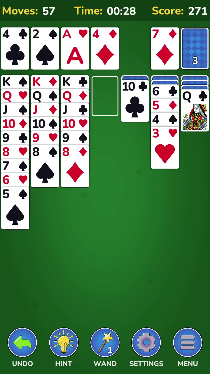 Klondike Classic (1 or 3 cards) screenshot 6