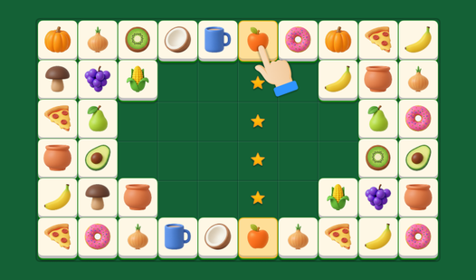 Найди пару: Уютный Маджонг