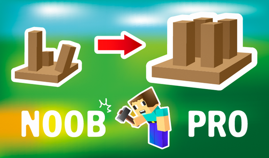 Build a noob's house! 3D Clicker