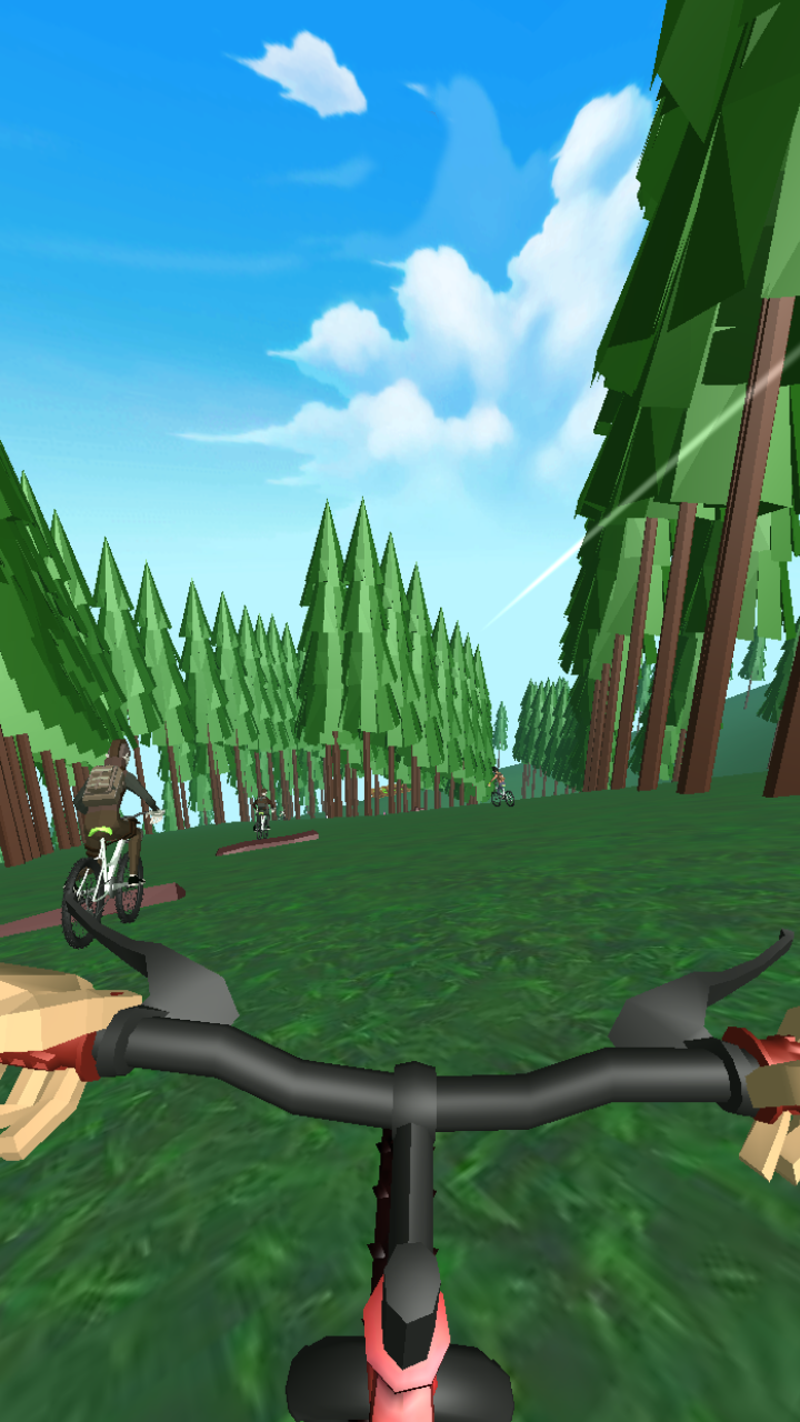 Downhill Bike Rush 3D screenshot 5