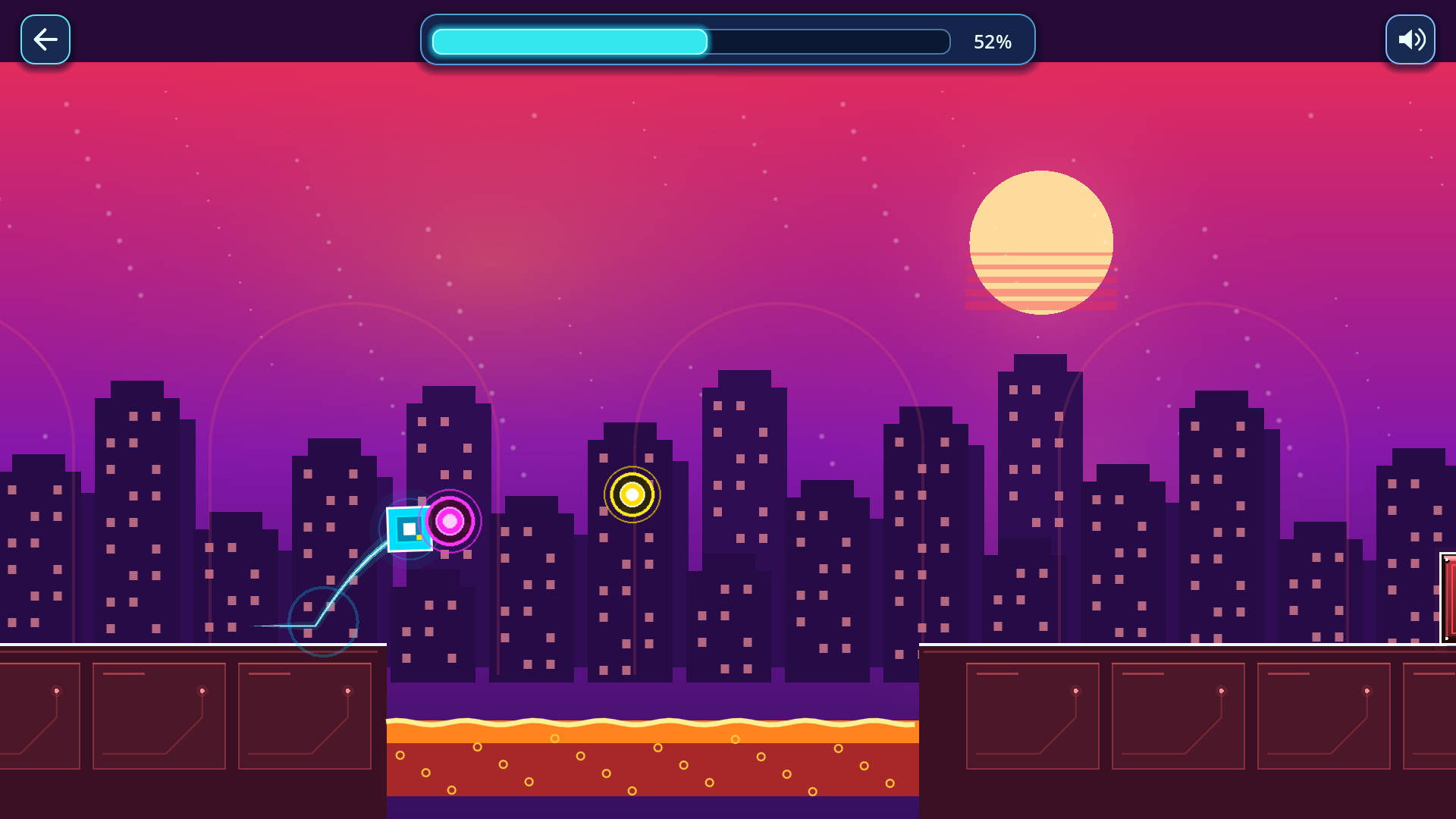 GeoPulse: Neon Rift screenshot 2