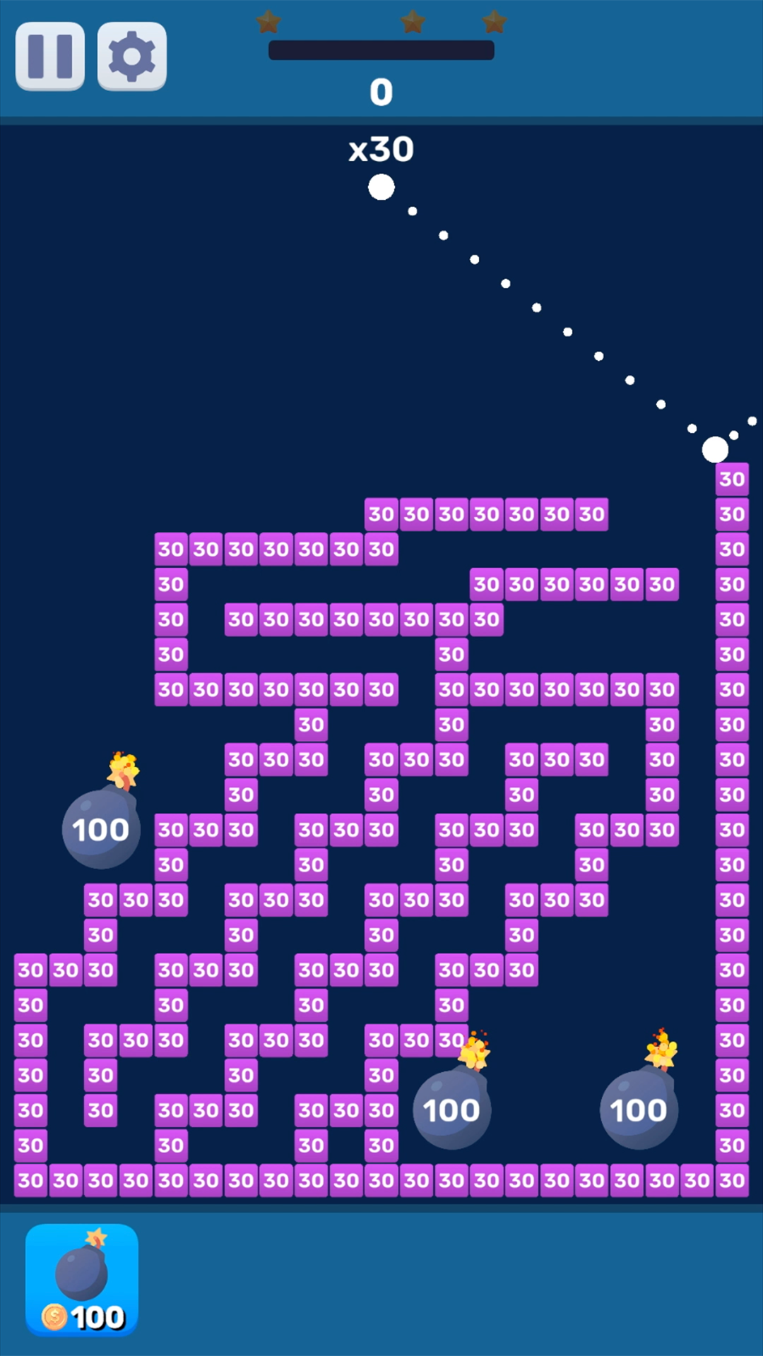 Bricks Breaker - Gravity Balls screenshot 5