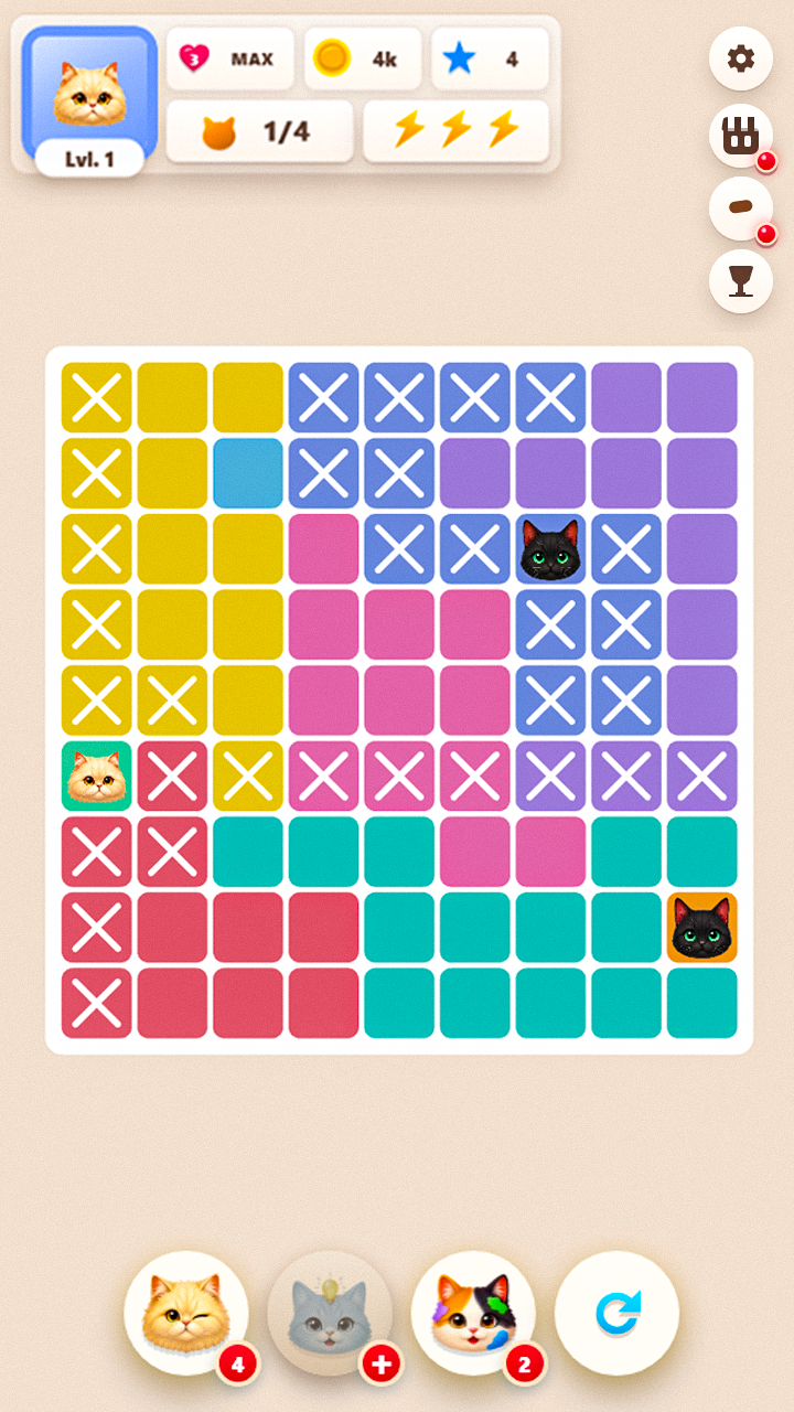Meowdoku Cat Puzzle screenshot 6