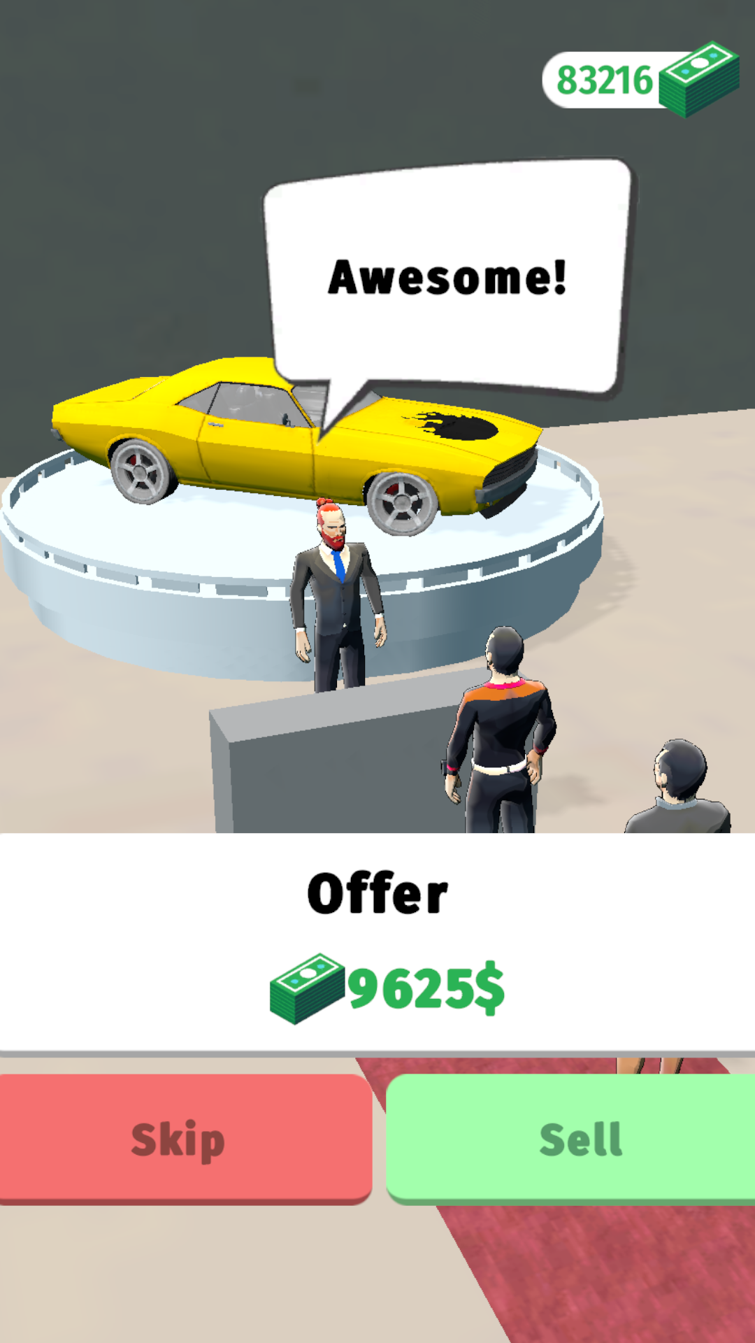 Merge Car Auction 3D! screenshot 10