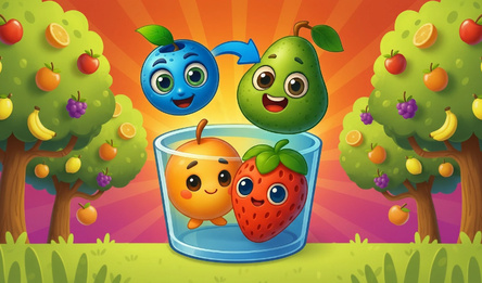 Drop Merge Fruit Characters