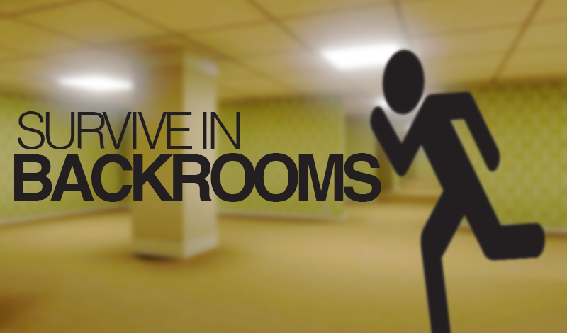 Survive in Backrooms game cover