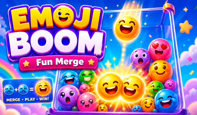 Emoji Boom: Fun Merge game cover