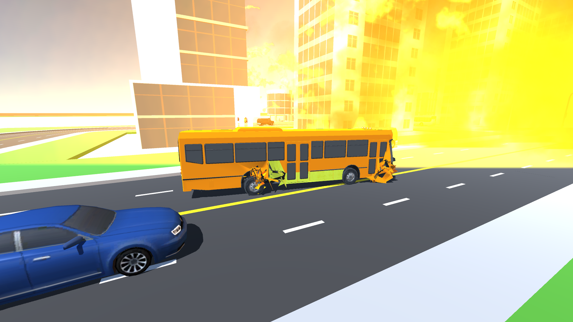 Simulator - yellow bus 2023 screenshot