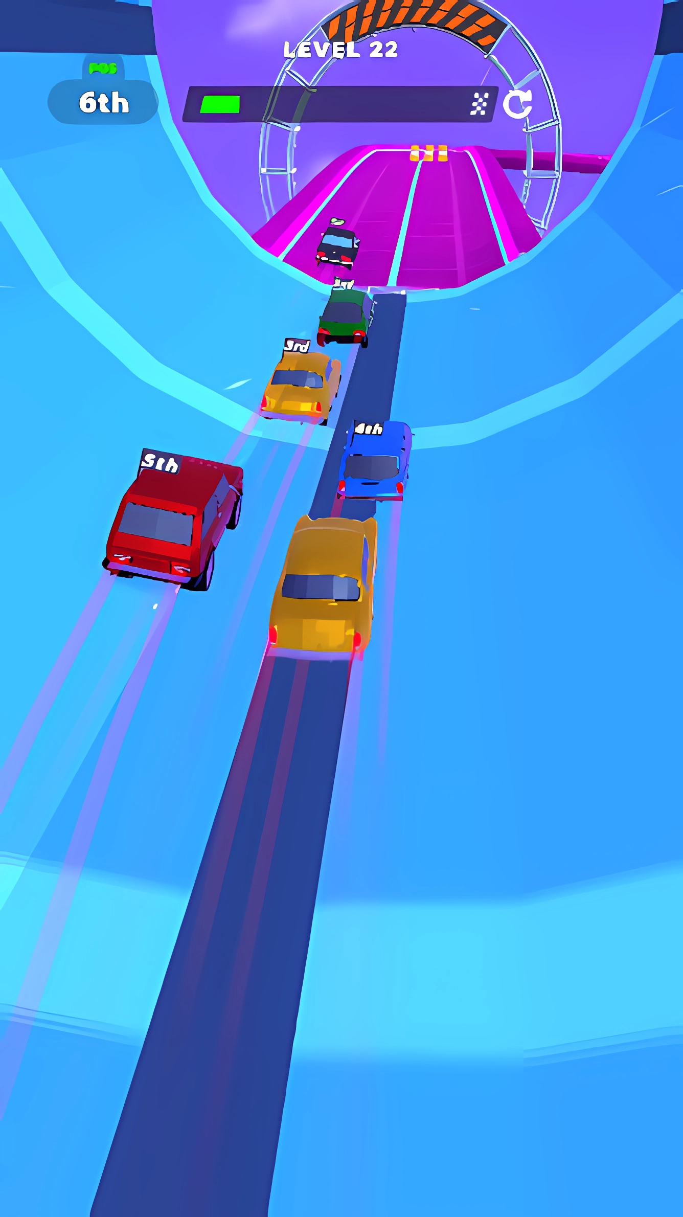 Flying Russian Car Races screenshot 10