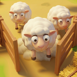 Sheep Escape: Farm Sorting Challenge