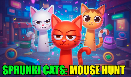 Sprunki Cats: Mouse Hunt