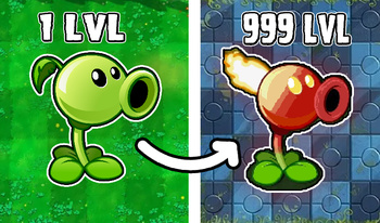 O'simliklar: Peashooter Evolyutsiyasi