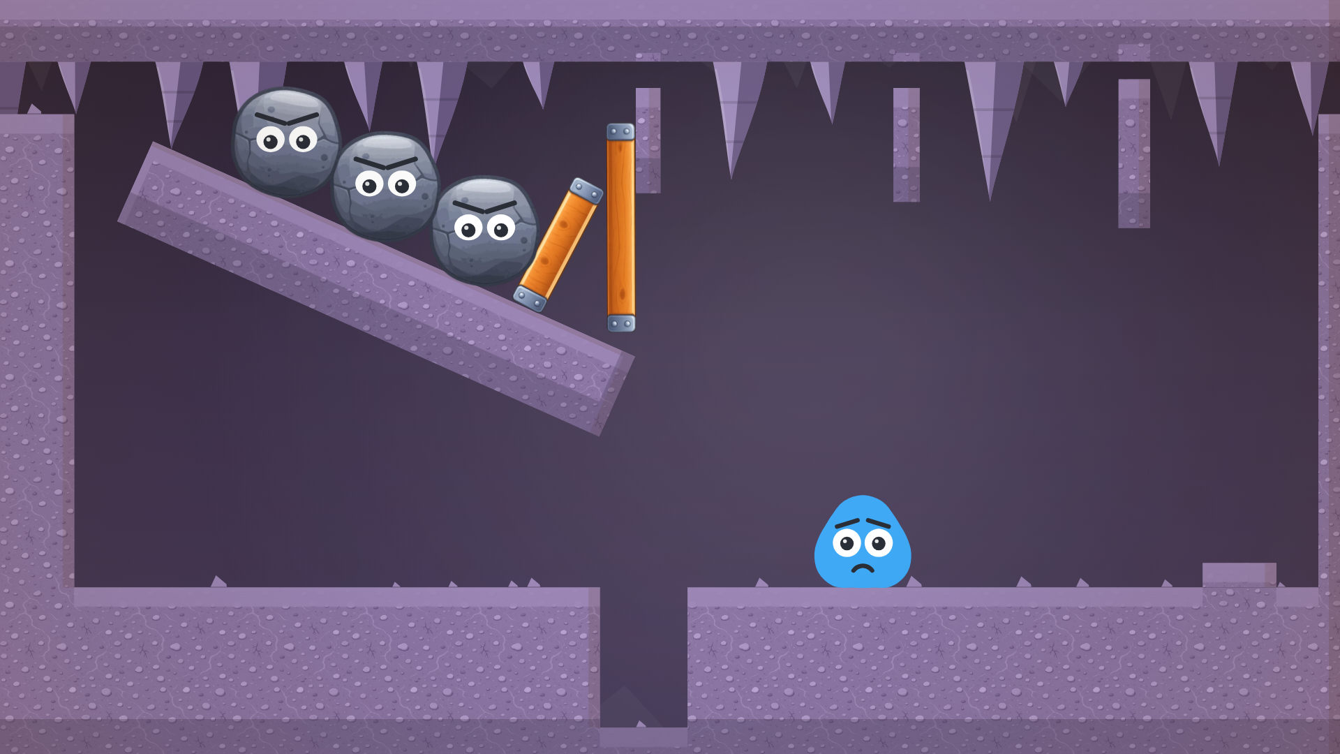 Blue Ball: Rescue Plan screenshot 5