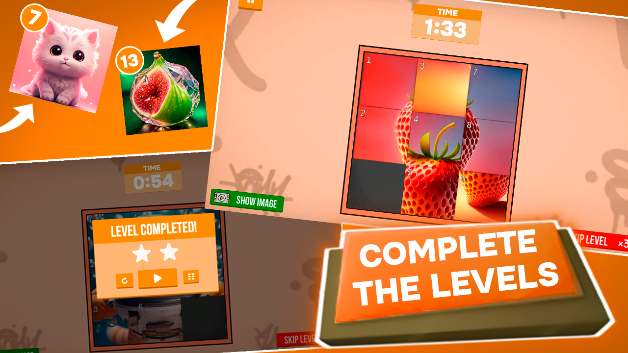 15 Puzzle: World of Pictures — screenshot 6
