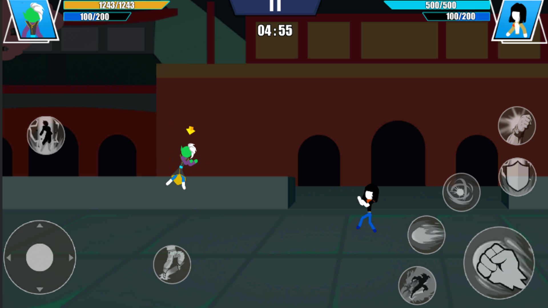 Battle of the sticks. Dragon Fight screenshot