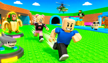 Steal and Catch Obby: Mini-Games