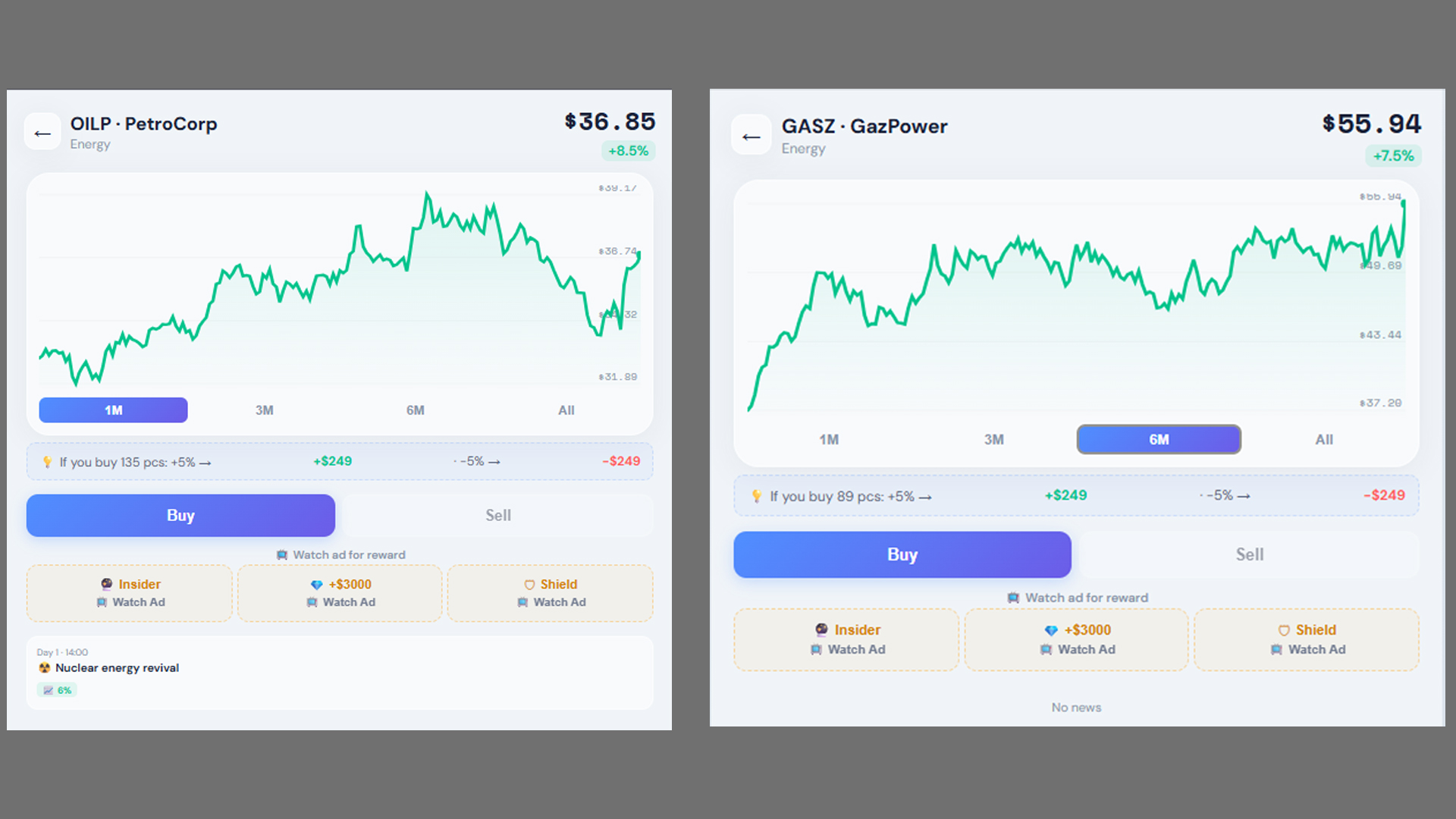 StockSlim - Stock Market Simulator -Become Million — screenshot 5