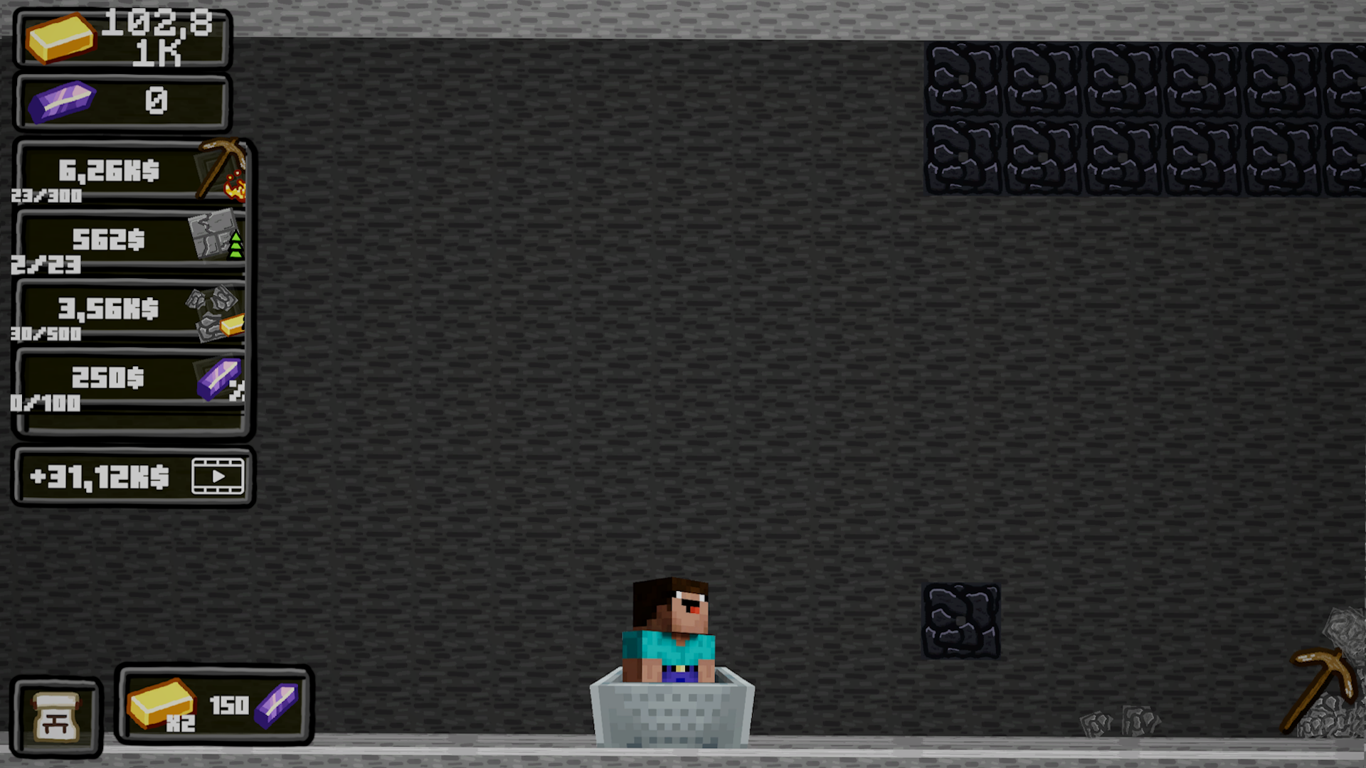 Dig the Cave - Cubic mode! screenshot