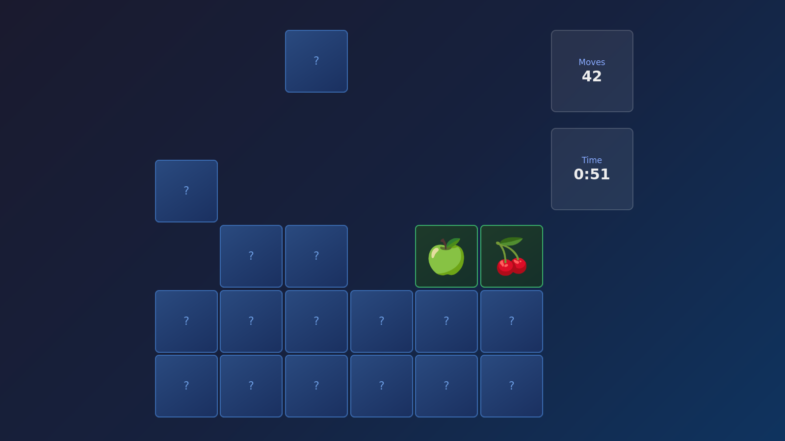 Fruits for memory — screenshot 1