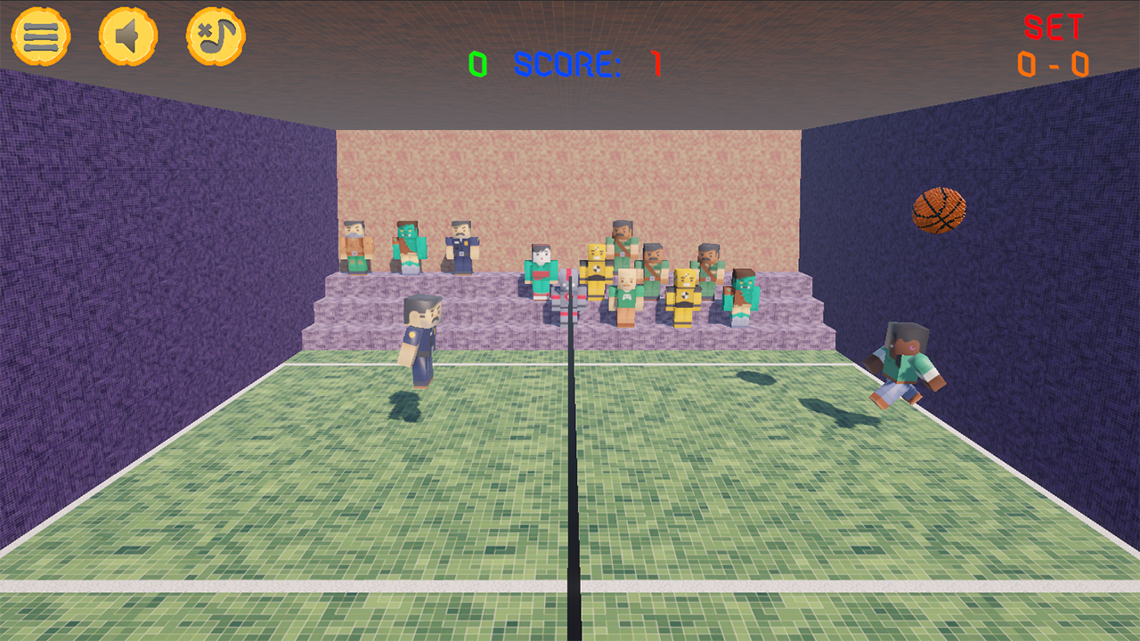 Cubey volleyball — screenshot 3