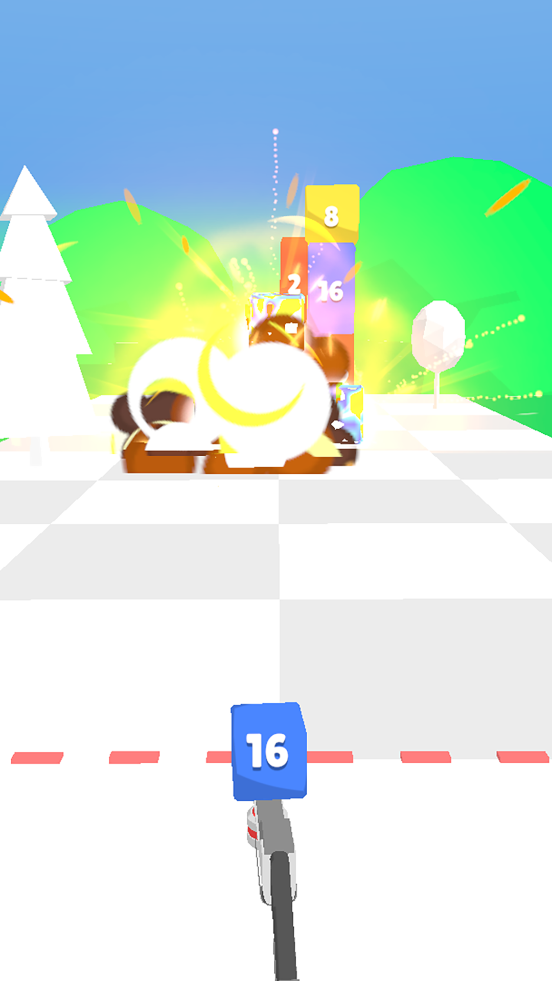 Evil cubes 2048 screenshot 4
