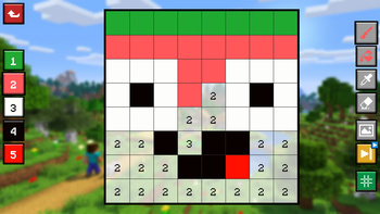Draw Mine Skins: Color by Number & Cells