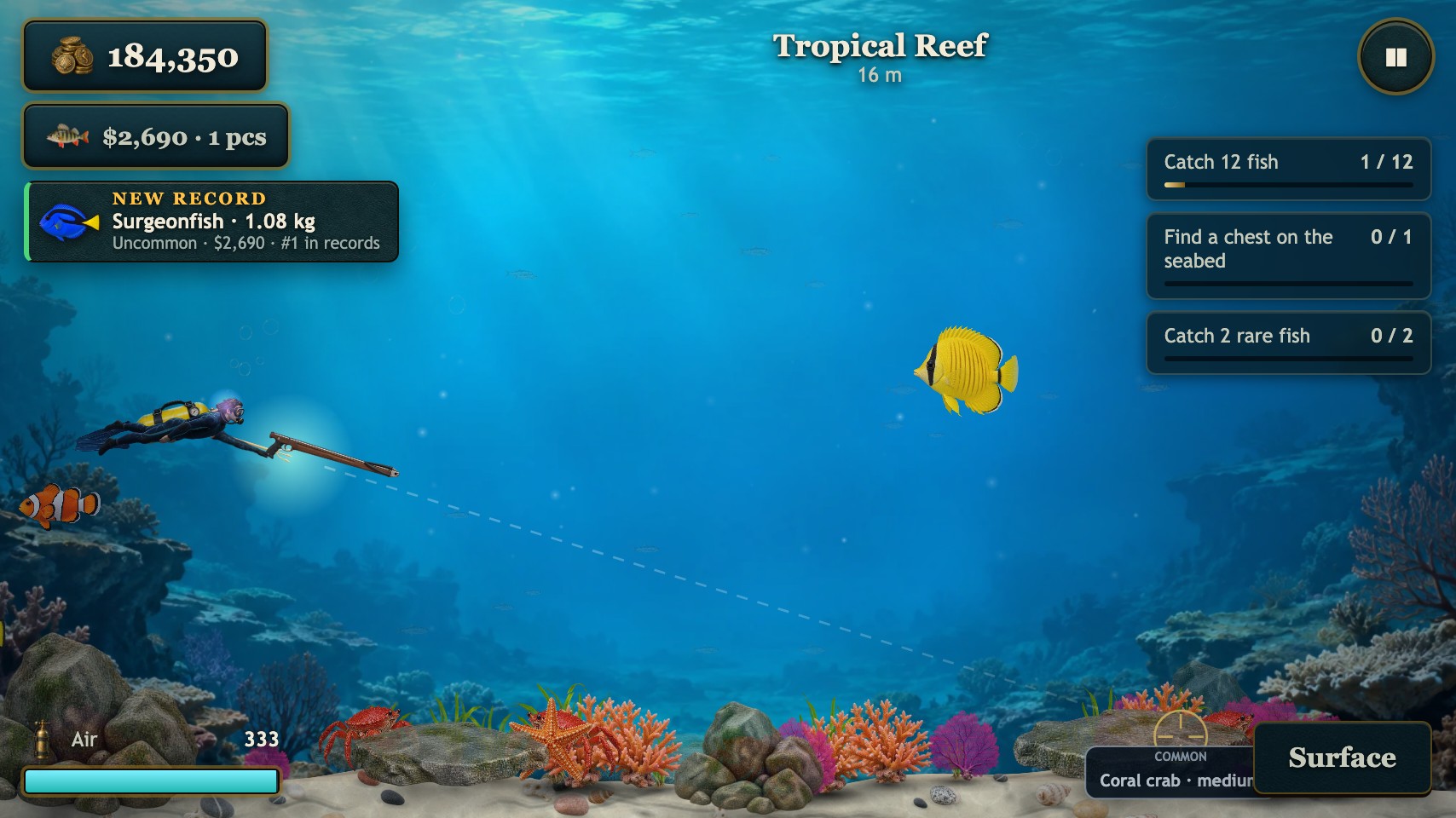 Spearfishing: Deep Sea Hunt screenshot 6