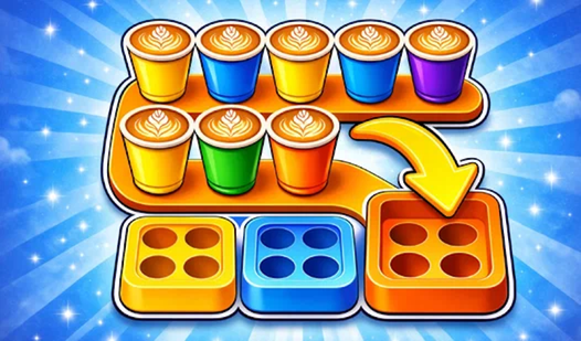 Coffee Blocks Sorting