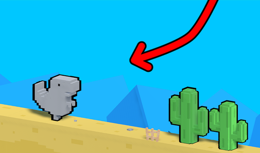 Dino dash 3D  loading=