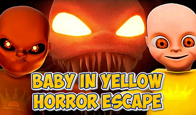 Baby In Yellow Horror Escape game cover