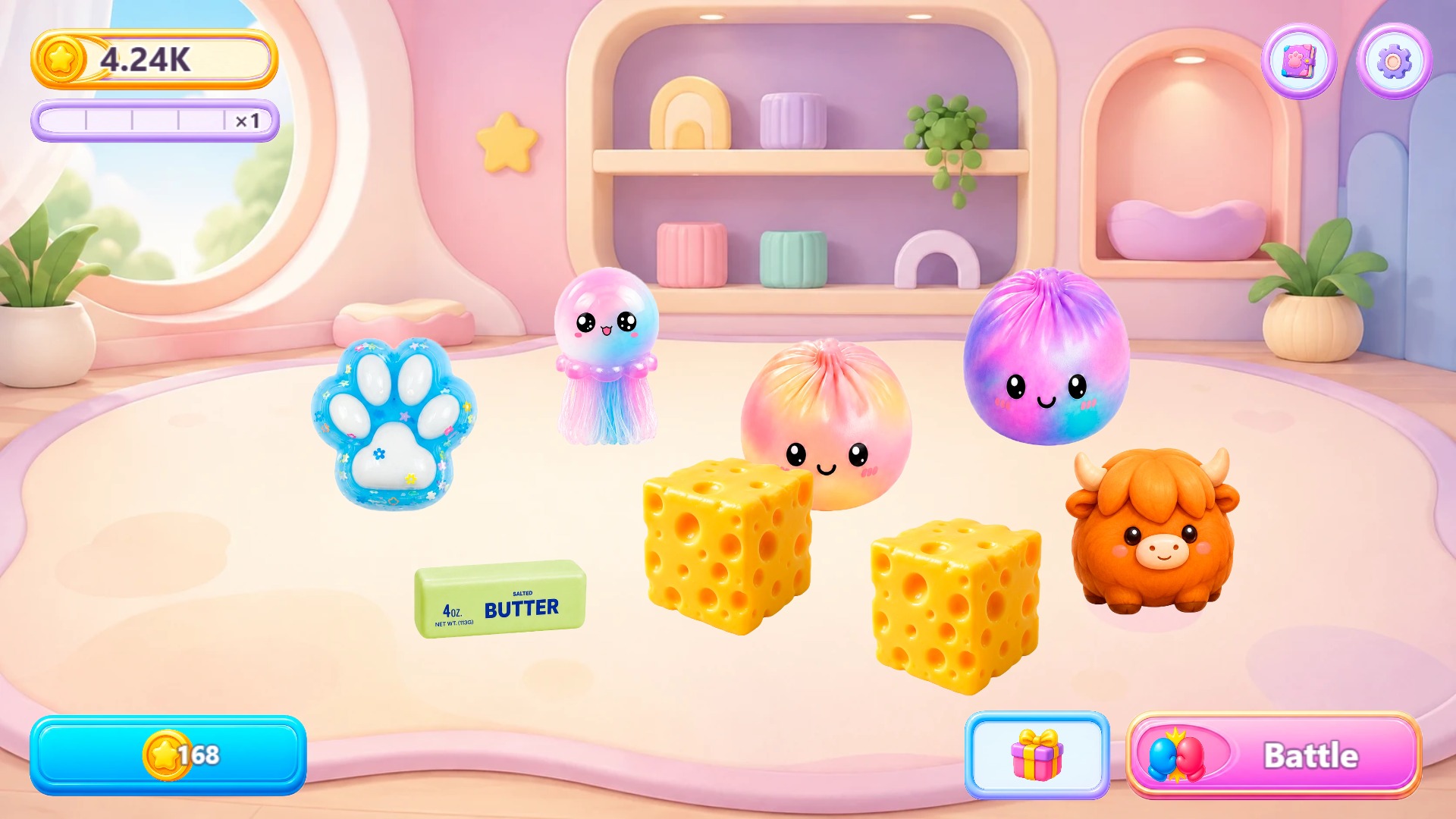 Squishy Merge: Collection Battle — screenshot 1