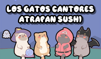 Los gatos cantores atrapan sushi