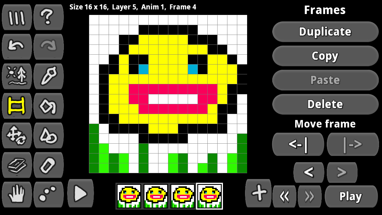 Pixamator (Pixel Animator 2) screenshot