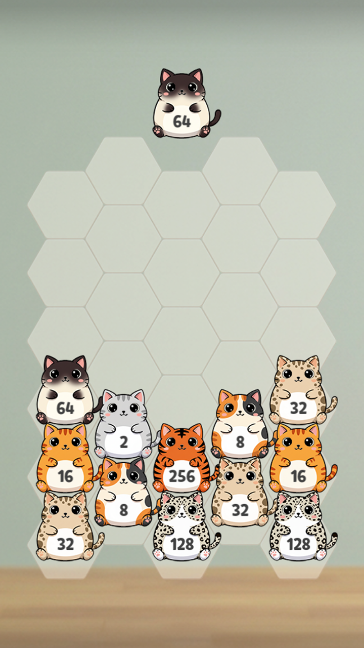 Caterfall 2048 screenshot 4