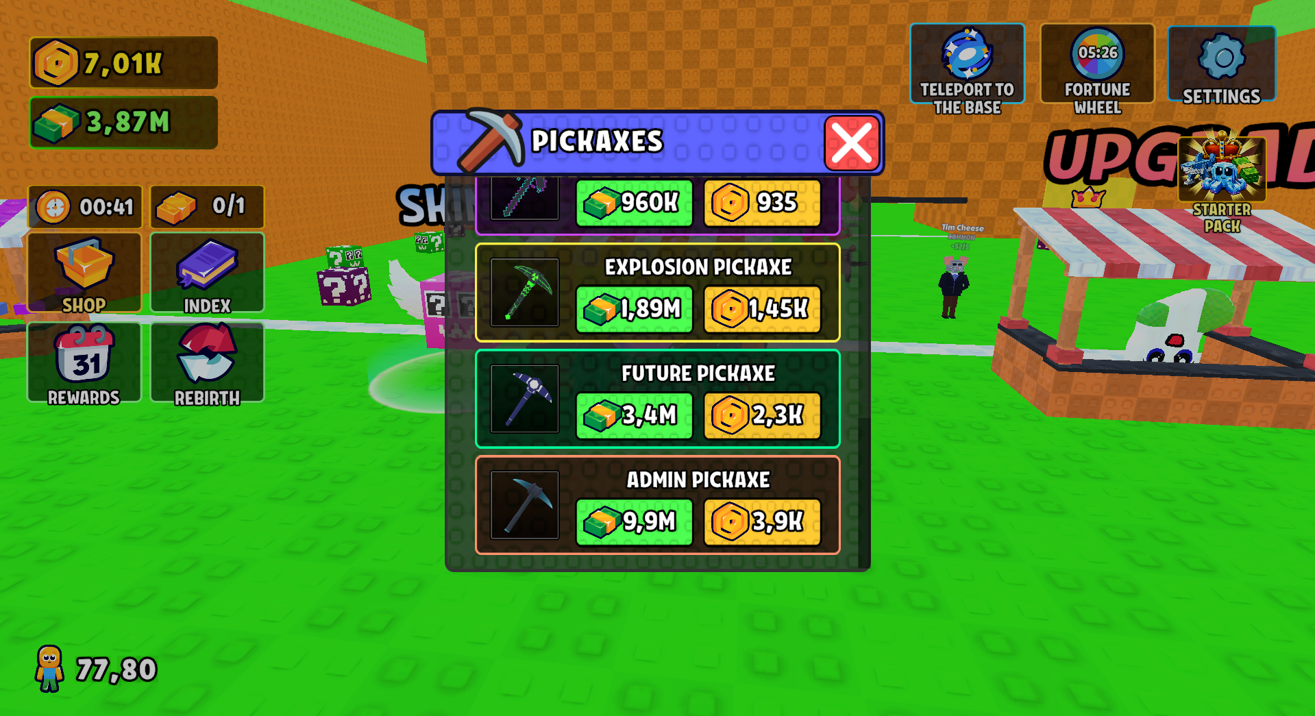 Shrink For Brainrots and Lucky Blocks — screenshot 2