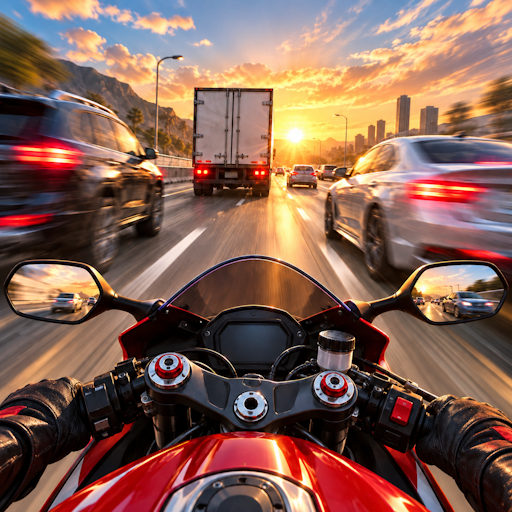 Moto Traffic Racing 3D icon