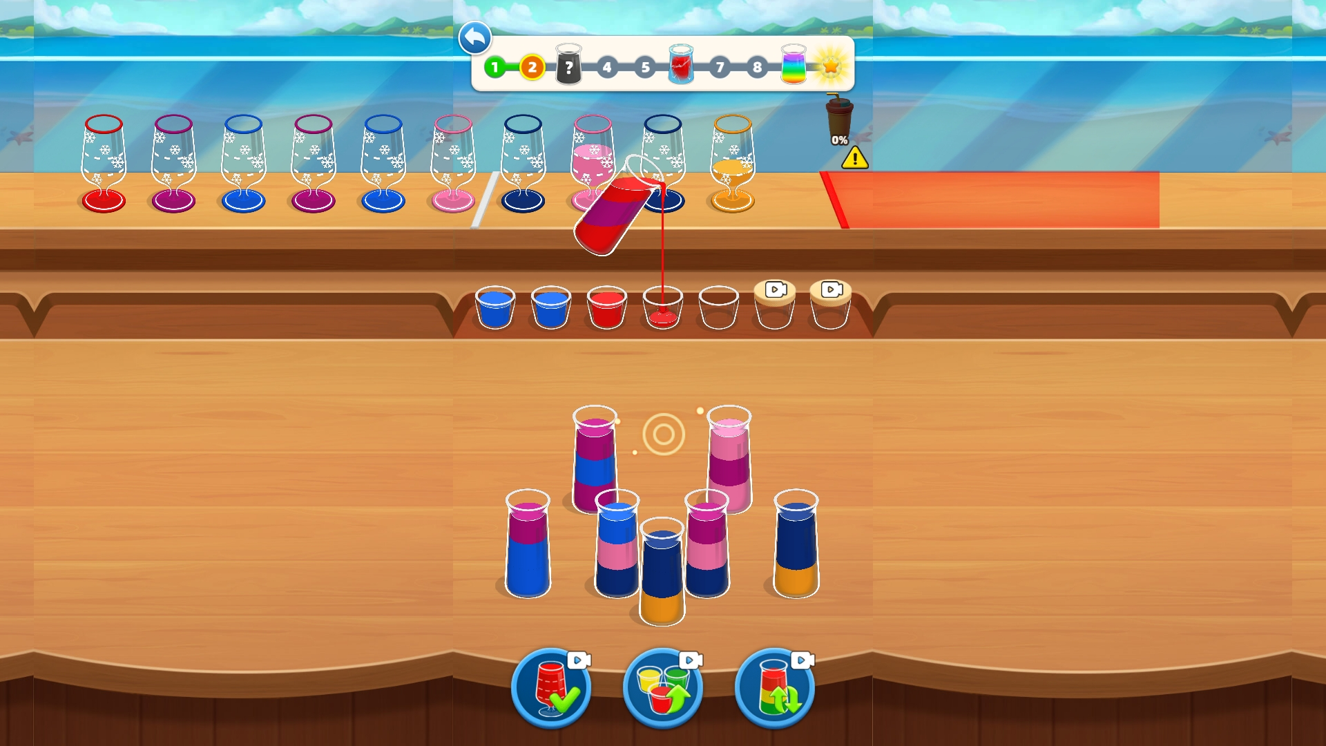 Glass Water Sort screenshot