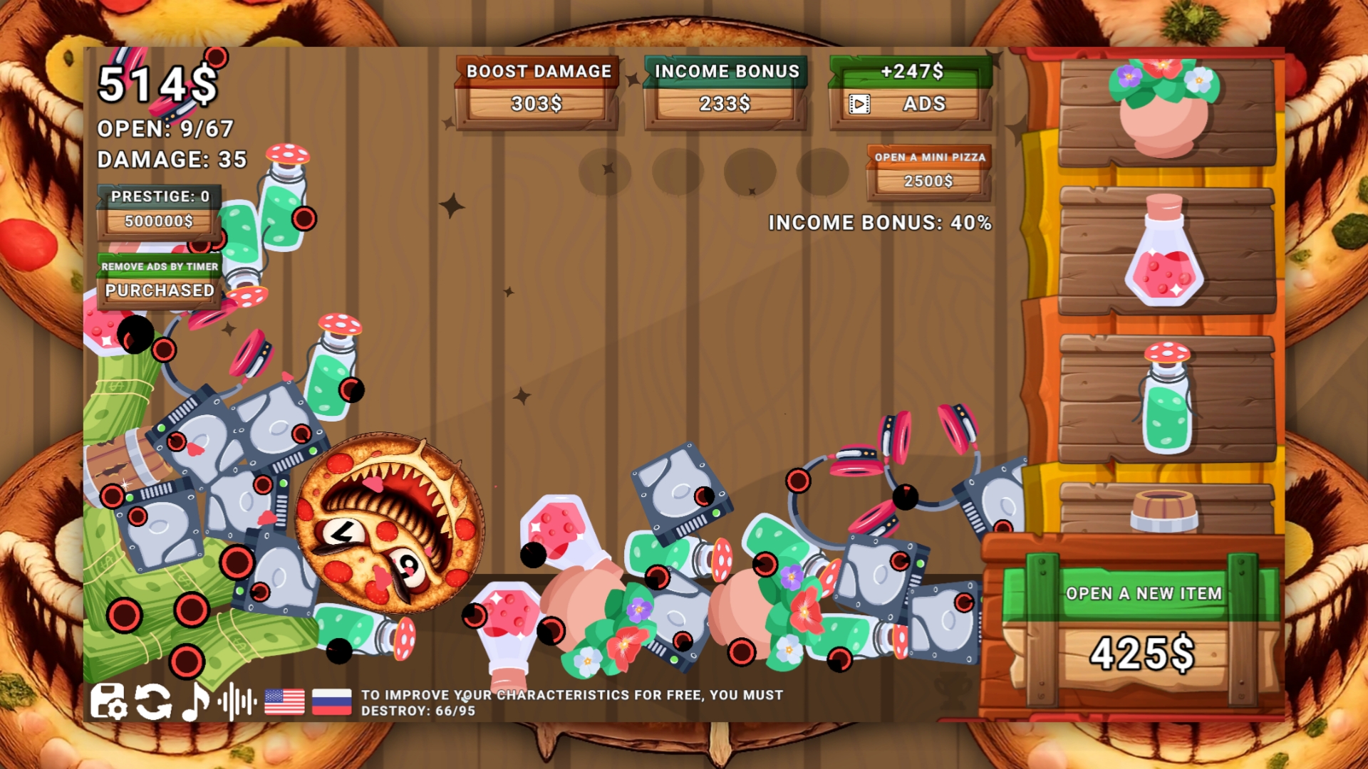 Pizzanini: Against everyone! — screenshot 2