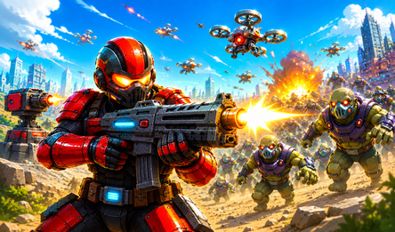 Soldiers Robots vs. Zombies Monsters RPG