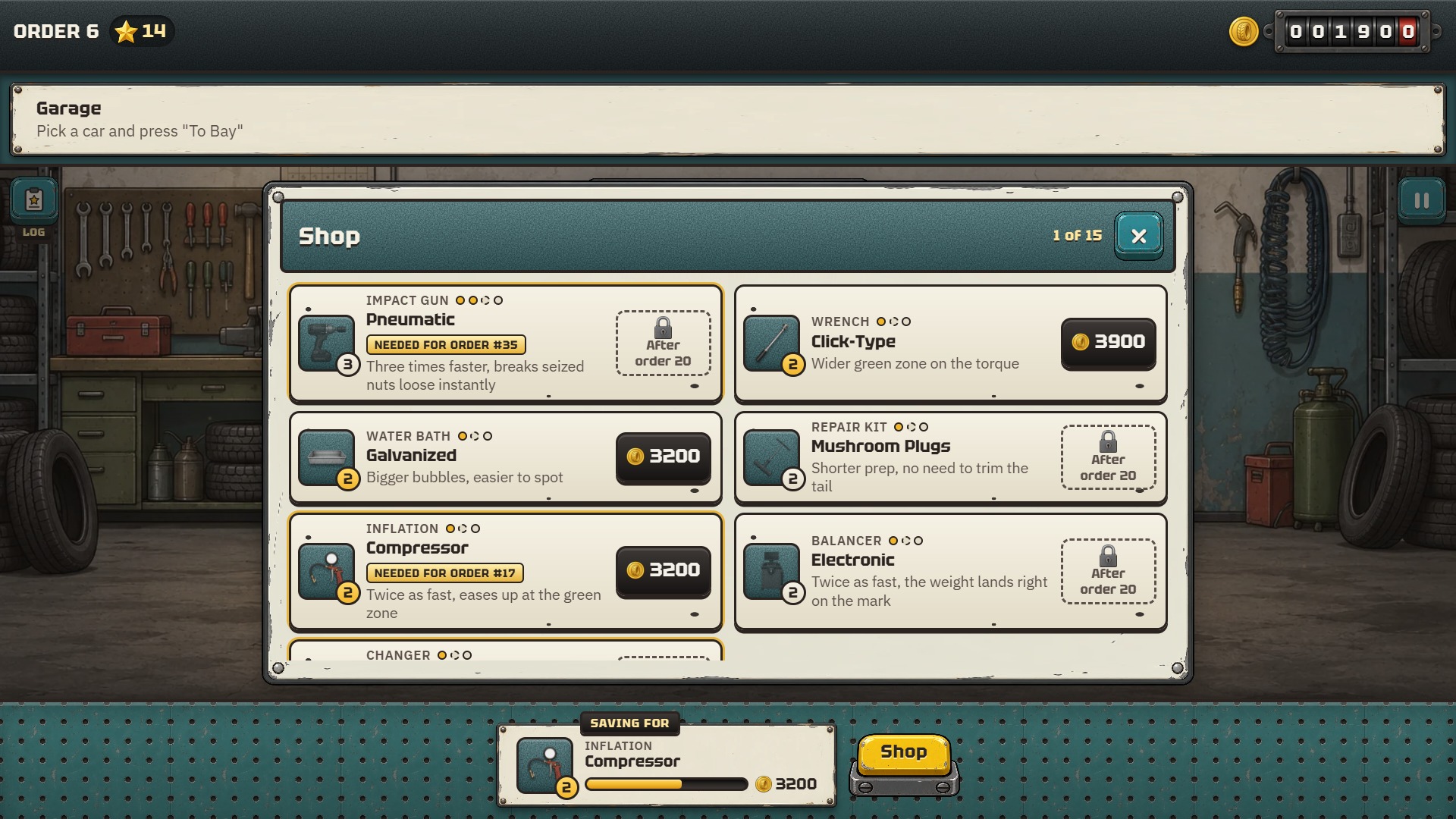 Tire Shop: Wheel Repair Simulator screenshot 6