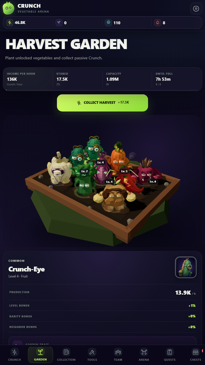 Crunch: Vegetable Arena screenshot 9