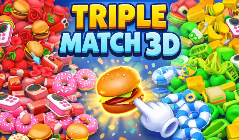 Triple Match 3D game cover