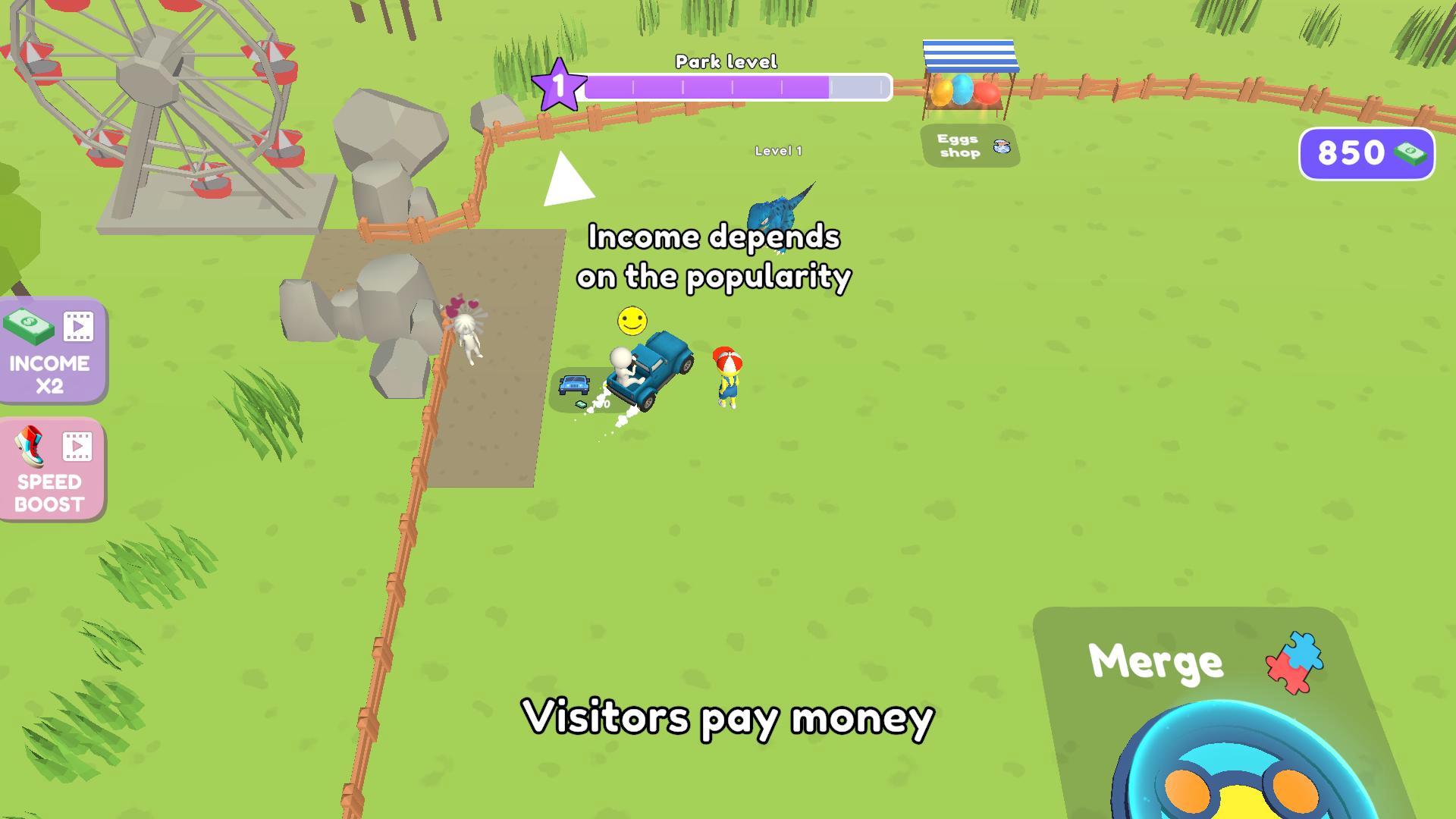 Dino land screenshot